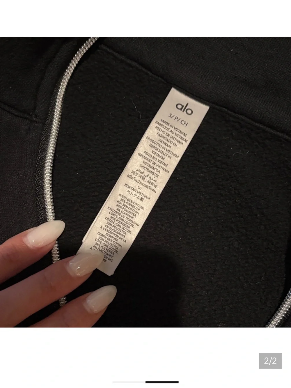Alo yoga accolade pull over sweatshirt - Picture 2 of 2